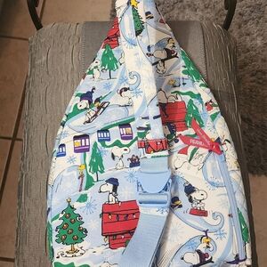 Vera Bradley Snoopy Winter Fun Sling Bag
